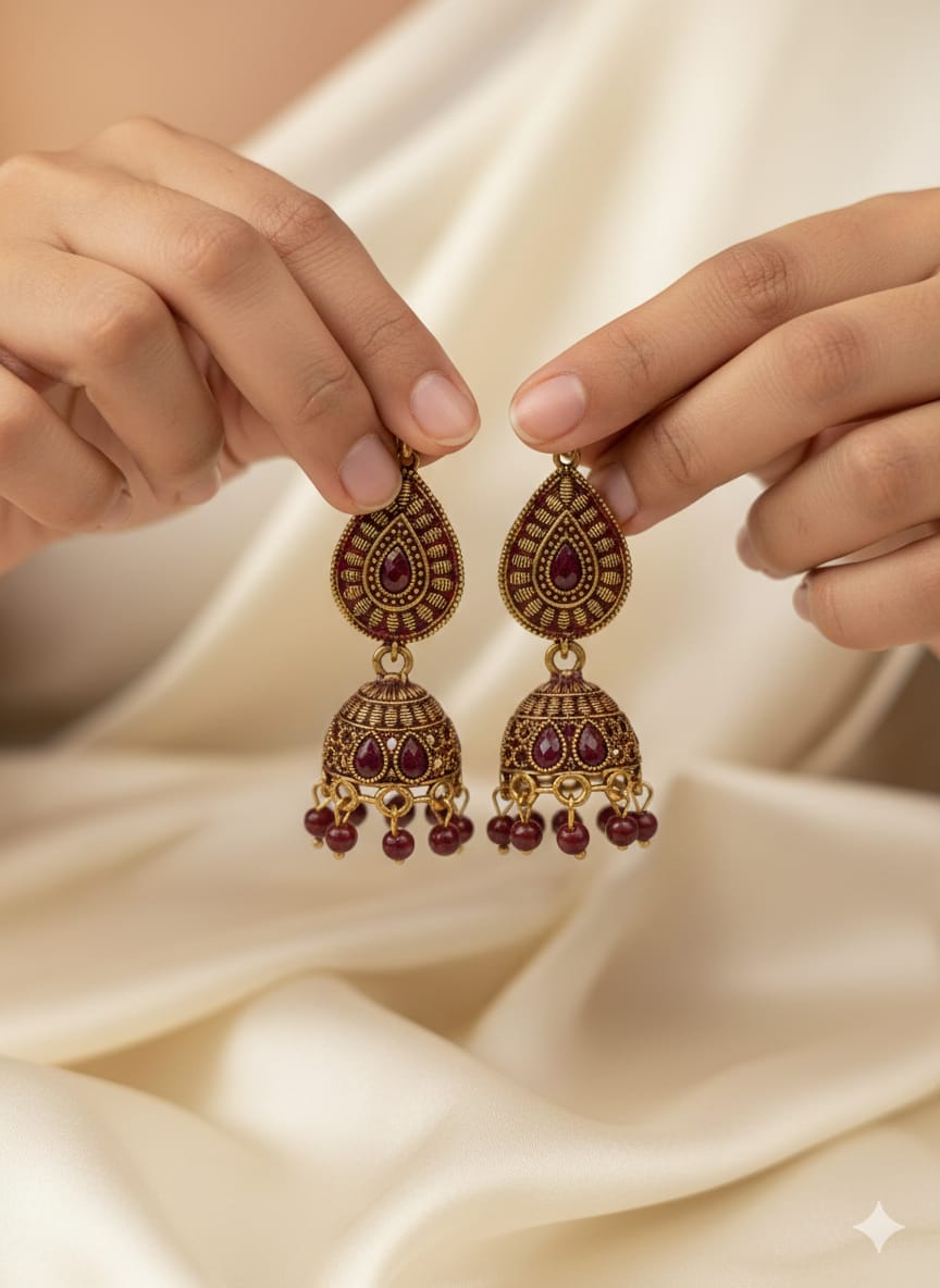 Fancy Antique Jhumki